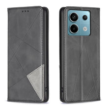 Load image into Gallery viewer, Rhombus Texture Magnetic Leather Phone Case, For Xiaomi Redmi Note 13 Pro+ 5G, For Xiaomi Redmi Note 13 Pro 5G, For Xiaomi 13T / 13T Pro / Redmi K60 Ultra, For Xiaomi Redmi K70 / K70 Pro, For Xiaomi Redmi 12 4G, For Xiaomi Poco F5 5G / Redmi Note 12 Tu...