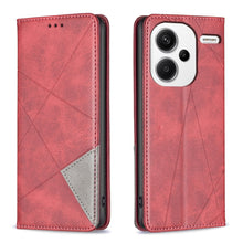 Load image into Gallery viewer, Rhombus Texture Magnetic Leather Phone Case, For Xiaomi Redmi Note 13 Pro+ 5G, For Xiaomi Redmi Note 13 Pro 5G, For Xiaomi 13T / 13T Pro / Redmi K60 Ultra, For Xiaomi Redmi K70 / K70 Pro, For Xiaomi Redmi 12 4G, For Xiaomi Poco F5 5G / Redmi Note 12 Tu...