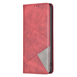 Rhombus Texture Magnetic Leather Phone Case, For Xiaomi Redmi Note 13 Pro+ 5G, For Xiaomi Redmi Note 13 Pro 5G, For Xiaomi 13T / 13T Pro / Redmi K60 Ultra, For Xiaomi Redmi K70 / K70 Pro, For Xiaomi Redmi 12 4G, For Xiaomi Poco F5 5G / Redmi Note 12 Tu...