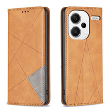 Load image into Gallery viewer, Rhombus Texture Magnetic Leather Phone Case, For Xiaomi Redmi Note 13 Pro+ 5G, For Xiaomi Redmi Note 13 Pro 5G, For Xiaomi 13T / 13T Pro / Redmi K60 Ultra, For Xiaomi Redmi K70 / K70 Pro, For Xiaomi Redmi 12 4G, For Xiaomi Poco F5 5G / Redmi Note 12 Tu...