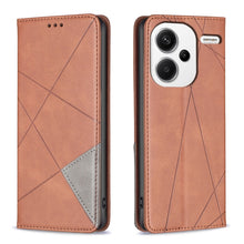 Load image into Gallery viewer, Rhombus Texture Magnetic Leather Phone Case, For Xiaomi Redmi Note 13 Pro+ 5G, For Xiaomi Redmi Note 13 Pro 5G, For Xiaomi 13T / 13T Pro / Redmi K60 Ultra, For Xiaomi Redmi K70 / K70 Pro, For Xiaomi Redmi 12 4G, For Xiaomi Poco F5 5G / Redmi Note 12 Tu...