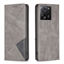 Load image into Gallery viewer, Rhombus Texture Magnetic Leather Phone Case, For Xiaomi Redmi Note 13 Pro+ 5G, For Xiaomi Redmi Note 13 Pro 5G, For Xiaomi 13T / 13T Pro / Redmi K60 Ultra, For Xiaomi Redmi K70 / K70 Pro, For Xiaomi Redmi 12 4G, For Xiaomi Poco F5 5G / Redmi Note 12 Tu...