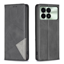 Load image into Gallery viewer, Rhombus Texture Magnetic Leather Phone Case, For Xiaomi Redmi Note 13 Pro+ 5G, For Xiaomi Redmi Note 13 Pro 5G, For Xiaomi 13T / 13T Pro / Redmi K60 Ultra, For Xiaomi Redmi K70 / K70 Pro, For Xiaomi Redmi 12 4G, For Xiaomi Poco F5 5G / Redmi Note 12 Tu...