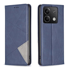 Load image into Gallery viewer, Rhombus Texture Magnetic Leather Phone Case, For Xiaomi Poco M6 4G / Redmi 13 4G, For Xiaomi Redmi Note 13 Pro 4G Global, For Xiaomi Poco M6 Pro 4G, For Xiaomi Redmi A3, For Xiaomi Redmi Note 13 4G Global, For Xiaomi Redmi K70E, For Xiaomi Redmi Note 1...