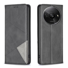 Load image into Gallery viewer, Rhombus Texture Magnetic Leather Phone Case, For Xiaomi Poco M6 4G / Redmi 13 4G, For Xiaomi Redmi Note 13 Pro 4G Global, For Xiaomi Poco M6 Pro 4G, For Xiaomi Redmi A3, For Xiaomi Redmi Note 13 4G Global, For Xiaomi Redmi K70E, For Xiaomi Redmi Note 1...