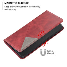 Load image into Gallery viewer, Rhombus Texture Magnetic Leather Phone Case, For Xiaomi Poco M6 4G / Redmi 13 4G, For Xiaomi Redmi Note 13 Pro 4G Global, For Xiaomi Poco M6 Pro 4G, For Xiaomi Redmi A3, For Xiaomi Redmi Note 13 4G Global, For Xiaomi Redmi K70E, For Xiaomi Redmi Note 1...