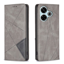 Load image into Gallery viewer, Rhombus Texture Magnetic Leather Phone Case, For Xiaomi Poco M6 4G / Redmi 13 4G, For Xiaomi Redmi Note 13 Pro 4G Global, For Xiaomi Poco M6 Pro 4G, For Xiaomi Redmi A3, For Xiaomi Redmi Note 13 4G Global, For Xiaomi Redmi K70E, For Xiaomi Redmi Note 1...