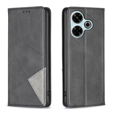 Load image into Gallery viewer, Rhombus Texture Magnetic Leather Phone Case, For Xiaomi Poco M6 4G / Redmi 13 4G, For Xiaomi Redmi Note 13 Pro 4G Global, For Xiaomi Poco M6 Pro 4G, For Xiaomi Redmi A3, For Xiaomi Redmi Note 13 4G Global, For Xiaomi Redmi K70E, For Xiaomi Redmi Note 1...
