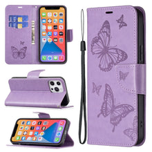 Load image into Gallery viewer, Two Butterflies Embossing Leather Phone Case, For Xiaomi Poco F5 5G / Redmi Note 12 Turbo, For Xiaomi Redmi Note 12S 4G / Note 11, For Xiaomi Civi 3 5G