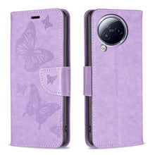 Load image into Gallery viewer, Two Butterflies Embossing Leather Phone Case, For Xiaomi Poco F5 5G / Redmi Note 12 Turbo, For Xiaomi Redmi Note 12S 4G / Note 11, For Xiaomi Civi 3 5G