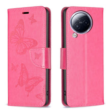 Load image into Gallery viewer, Two Butterflies Embossing Leather Phone Case, For Xiaomi Poco F5 5G / Redmi Note 12 Turbo, For Xiaomi Redmi Note 12S 4G / Note 11, For Xiaomi Civi 3 5G