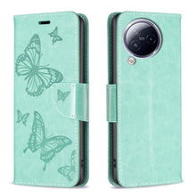Load image into Gallery viewer, Two Butterflies Embossing Leather Phone Case, For Xiaomi Poco F5 5G / Redmi Note 12 Turbo, For Xiaomi Redmi Note 12S 4G / Note 11, For Xiaomi Civi 3 5G