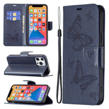 Load image into Gallery viewer, Two Butterflies Embossing Leather Phone Case, For Xiaomi Redmi Note 13 Pro 4G Global, For Xiaomi Poco M6 Pro 4G, For Xiaomi Redmi Note 13 4G Global, For Xiaomi Redmi Note 13, For Xiaomi Redmi 13C, For Xiaomi Redmi Note 13 Pro+ 5G                       ...