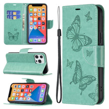 Load image into Gallery viewer, Two Butterflies Embossing Leather Phone Case, For Xiaomi Redmi Note 13 Pro 4G Global, For Xiaomi Poco M6 Pro 4G, For Xiaomi Redmi Note 13 4G Global, For Xiaomi Redmi Note 13, For Xiaomi Redmi 13C, For Xiaomi Redmi Note 13 Pro+ 5G                       ...