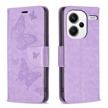 Load image into Gallery viewer, Two Butterflies Embossing Leather Phone Case, For Xiaomi Redmi Note 13 Pro 4G Global, For Xiaomi Poco M6 Pro 4G, For Xiaomi Redmi Note 13 4G Global, For Xiaomi Redmi Note 13, For Xiaomi Redmi 13C, For Xiaomi Redmi Note 13 Pro+ 5G                       ...