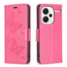 Load image into Gallery viewer, Two Butterflies Embossing Leather Phone Case, For Xiaomi Redmi Note 13 Pro 4G Global, For Xiaomi Poco M6 Pro 4G, For Xiaomi Redmi Note 13 4G Global, For Xiaomi Redmi Note 13, For Xiaomi Redmi 13C, For Xiaomi Redmi Note 13 Pro+ 5G                       ...