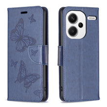 Load image into Gallery viewer, Two Butterflies Embossing Leather Phone Case, For Xiaomi Redmi Note 13 Pro 4G Global, For Xiaomi Poco M6 Pro 4G, For Xiaomi Redmi Note 13 4G Global, For Xiaomi Redmi Note 13, For Xiaomi Redmi 13C, For Xiaomi Redmi Note 13 Pro+ 5G                       ...