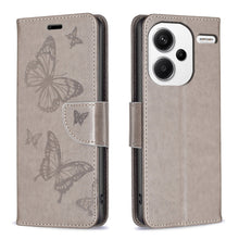 Load image into Gallery viewer, Two Butterflies Embossing Leather Phone Case, For Xiaomi Redmi Note 13 Pro 4G Global, For Xiaomi Poco M6 Pro 4G, For Xiaomi Redmi Note 13 4G Global, For Xiaomi Redmi Note 13, For Xiaomi Redmi 13C, For Xiaomi Redmi Note 13 Pro+ 5G                       ...