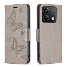 Load image into Gallery viewer, Two Butterflies Embossing Leather Phone Case, For Xiaomi Redmi Note 13 Pro 4G Global, For Xiaomi Poco M6 Pro 4G, For Xiaomi Redmi Note 13 4G Global, For Xiaomi Redmi Note 13, For Xiaomi Redmi 13C, For Xiaomi Redmi Note 13 Pro+ 5G                       ...