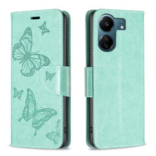 Load image into Gallery viewer, Two Butterflies Embossing Leather Phone Case, For Xiaomi Redmi Note 13 Pro 4G Global, For Xiaomi Poco M6 Pro 4G, For Xiaomi Redmi Note 13 4G Global, For Xiaomi Redmi Note 13, For Xiaomi Redmi 13C, For Xiaomi Redmi Note 13 Pro+ 5G                       ...