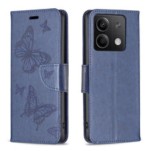 Load image into Gallery viewer, Two Butterflies Embossing Leather Phone Case, For Xiaomi Redmi Note 13 Pro 4G Global, For Xiaomi Poco M6 Pro 4G, For Xiaomi Redmi Note 13 4G Global, For Xiaomi Redmi Note 13, For Xiaomi Redmi 13C, For Xiaomi Redmi Note 13 Pro+ 5G                       ...