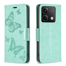 Load image into Gallery viewer, Two Butterflies Embossing Leather Phone Case, For Xiaomi Redmi Note 13 Pro 4G Global, For Xiaomi Poco M6 Pro 4G, For Xiaomi Redmi Note 13 4G Global, For Xiaomi Redmi Note 13, For Xiaomi Redmi 13C, For Xiaomi Redmi Note 13 Pro+ 5G                       ...
