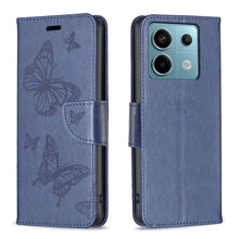 Load image into Gallery viewer, Two Butterflies Embossing Leather Phone Case, For Xiaomi Redmi Note 13 Pro 4G Global, For Xiaomi Poco M6 Pro 4G, For Xiaomi Redmi Note 13 4G Global, For Xiaomi Redmi Note 13, For Xiaomi Redmi 13C, For Xiaomi Redmi Note 13 Pro+ 5G                       ...