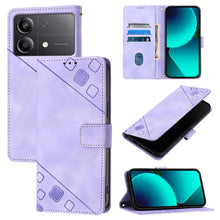 Load image into Gallery viewer, Skin Feel Embossed Leather Phone Case, For Xiaomi Poco F6, For Xiaomi Poco M6 Pro 4G, For Xiaomi Poco X6 Neo 5G Global, For Xiaomi Redmi A3, For Xiaomi Redmi Note 13 Pro 4G Global, For Xiaomi Redmi Note 13 4G Global, For Xiaomi Redmi K70E              ...