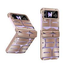 Load image into Gallery viewer, Integrated Electroplating Folding Phone Case with Hinge