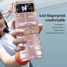 Load image into Gallery viewer, Integrated Electroplating Folding Phone Case with Hinge