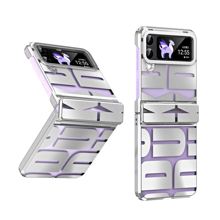 Integrated Electroplating Folding Phone Case with Hinge