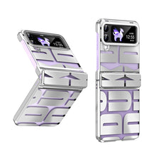 Load image into Gallery viewer, Integrated Electroplating Folding Phone Case with Hinge