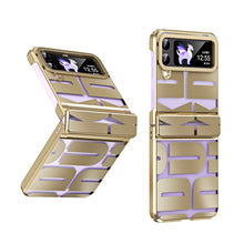 Load image into Gallery viewer, Integrated Electroplating Folding Phone Case with Hinge