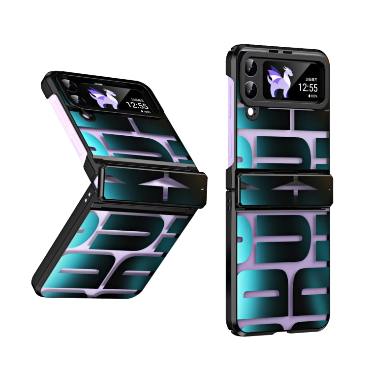 Integrated Electroplating Folding Phone Case with Hinge