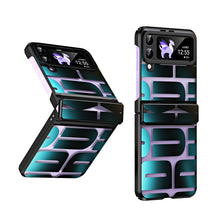 Load image into Gallery viewer, Integrated Electroplating Folding Phone Case with Hinge