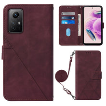 Load image into Gallery viewer, Crossbody 3D Embossed Flip Leather Phone Case, For Xiaomi Redmi Note 12S 4G Global, For Xiaomi Poco F5 5G/Redmi Note 12 Turbo, For Xiaomi Poco F5 Pro 5G/Redmi K60