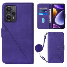 Load image into Gallery viewer, Crossbody 3D Embossed Flip Leather Phone Case, For Xiaomi Redmi Note 12S 4G Global, For Xiaomi Poco F5 5G/Redmi Note 12 Turbo, For Xiaomi Poco F5 Pro 5G/Redmi K60