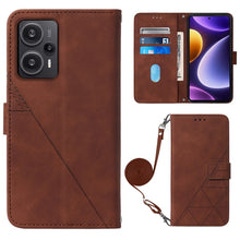 Load image into Gallery viewer, Crossbody 3D Embossed Flip Leather Phone Case, For Xiaomi Redmi Note 12S 4G Global, For Xiaomi Poco F5 5G/Redmi Note 12 Turbo, For Xiaomi Poco F5 Pro 5G/Redmi K60
