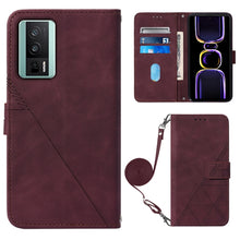 Load image into Gallery viewer, Crossbody 3D Embossed Flip Leather Phone Case, For Xiaomi Redmi Note 12S 4G Global, For Xiaomi Poco F5 5G/Redmi Note 12 Turbo, For Xiaomi Poco F5 Pro 5G/Redmi K60