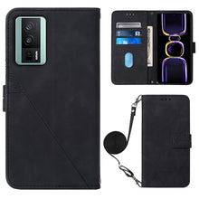 Load image into Gallery viewer, Crossbody 3D Embossed Flip Leather Phone Case, For Xiaomi Redmi Note 12S 4G Global, For Xiaomi Poco F5 5G/Redmi Note 12 Turbo, For Xiaomi Poco F5 Pro 5G/Redmi K60