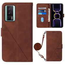Load image into Gallery viewer, Crossbody 3D Embossed Flip Leather Phone Case, For Xiaomi Redmi Note 12S 4G Global, For Xiaomi Poco F5 5G/Redmi Note 12 Turbo, For Xiaomi Poco F5 Pro 5G/Redmi K60