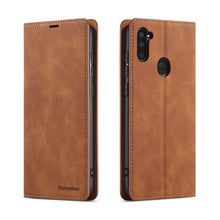 Load image into Gallery viewer, Forwenw Dream Series Oil Edge Strong Magnetism Horizontal Flip Leather Case with Holder &amp; Card Slots &amp; Wallet &amp; Photo Frame, For Xiaomi Redmi Note 9S, For Samsung Galaxy A31, For Samsung Galaxy A41, For Samsung Galaxy A11, For Samsung Galaxy A21
