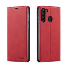 Load image into Gallery viewer, Forwenw Dream Series Oil Edge Strong Magnetism Horizontal Flip Leather Case with Holder &amp; Card Slots &amp; Wallet &amp; Photo Frame, For Xiaomi Redmi Note 9S, For Samsung Galaxy A31, For Samsung Galaxy A41, For Samsung Galaxy A11, For Samsung Galaxy A21