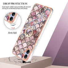 Load image into Gallery viewer, Electroplating IMD TPU Phone Case with Ring