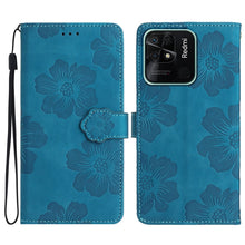 Load image into Gallery viewer, Flower Embossing Pattern Leather Phone Case, For Xiaomi Redmi 10C, For Xiaomi Redmi A1, For Xiaomi Redmi K40 / K40 Pro, For Xiaomi Redmi Note 8T, For Xiaomi Redmi Note 9 5G / Note 9T, For Xiaomi Redmi Note 10 4G / Note 10S, For Xiaomi Redmi Note 10 5G ...