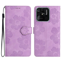 Load image into Gallery viewer, Flower Embossing Pattern Leather Phone Case, For Xiaomi Redmi 10C, For Xiaomi Redmi A1, For Xiaomi Redmi K40 / K40 Pro, For Xiaomi Redmi Note 8T, For Xiaomi Redmi Note 9 5G / Note 9T, For Xiaomi Redmi Note 10 4G / Note 10S, For Xiaomi Redmi Note 10 5G ...