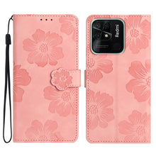 Load image into Gallery viewer, Flower Embossing Pattern Leather Phone Case, For Xiaomi Redmi 10C, For Xiaomi Redmi A1, For Xiaomi Redmi K40 / K40 Pro, For Xiaomi Redmi Note 8T, For Xiaomi Redmi Note 9 5G / Note 9T, For Xiaomi Redmi Note 10 4G / Note 10S, For Xiaomi Redmi Note 10 5G ...