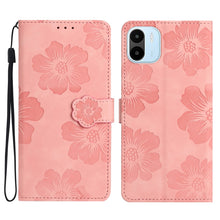 Load image into Gallery viewer, Flower Embossing Pattern Leather Phone Case, For Xiaomi Redmi 10C, For Xiaomi Redmi A1, For Xiaomi Redmi K40 / K40 Pro, For Xiaomi Redmi Note 8T, For Xiaomi Redmi Note 9 5G / Note 9T, For Xiaomi Redmi Note 10 4G / Note 10S, For Xiaomi Redmi Note 10 5G ...