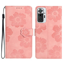 Load image into Gallery viewer, Flower Embossing Pattern Leather Phone Case, For Xiaomi Redmi 10C, For Xiaomi Redmi A1, For Xiaomi Redmi K40 / K40 Pro, For Xiaomi Redmi Note 8T, For Xiaomi Redmi Note 9 5G / Note 9T, For Xiaomi Redmi Note 10 4G / Note 10S, For Xiaomi Redmi Note 10 5G ...