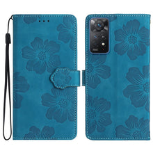 Load image into Gallery viewer, Flower Embossing Pattern Leather Phone Case, For Xiaomi Redmi Note 8T, For Xiaomi Redmi Note 10 5G, For Xiaomi Redmi Note 11 Pro 5G Global, For Xiaomi Redmi Note 11 4G Global / Note 11S, For Xiaomi Redmi Note 12 5G, For Xiaomi Redmi Note 12 Pro 5G     ...